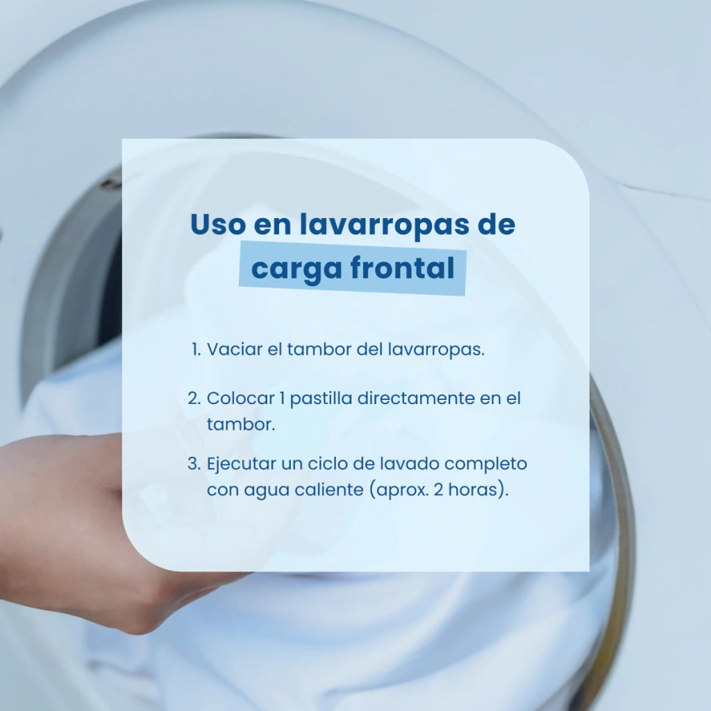 OREA.WHITE™ | Pastillas para Lavarropas — Pack 2x1