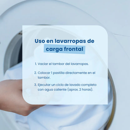 OREA.WHITE™ | Pastillas para Lavarropas — Pack 2x1